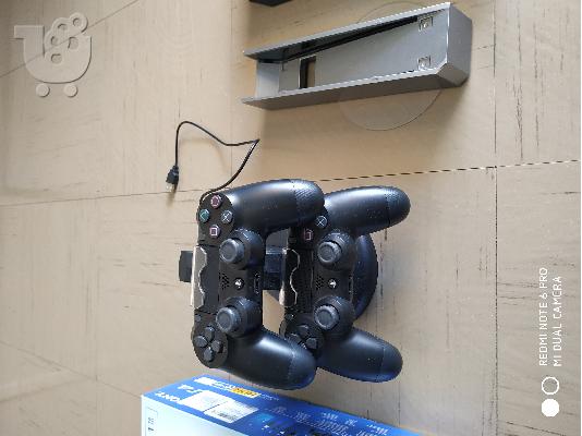 ΚΟΝΣΟΛΑ PS4 1TB + 3 XEIΡΙΣΤΗΡΙΑ PS4 + ΒΑΣΗ ΦΟΡΤΙΣΗΣ + ΒΑΣΗ PS4...