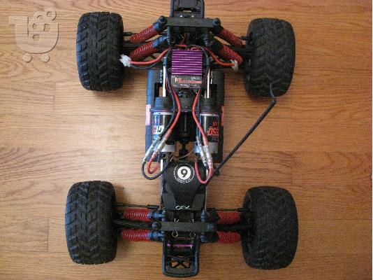hpi e-savage rc car