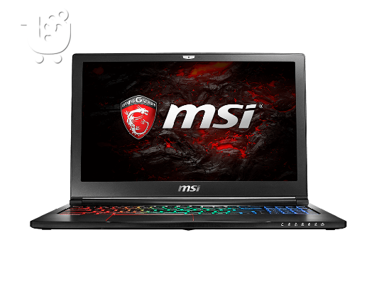 PoulaTo: MSI Gaming Stealth Pro GS63VR 6RF-029NL (15.6''/i7-6700HQ/16GB/1TB + 256GB SSD) Notebook