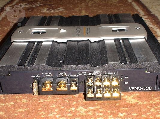 ΕΝΙΣΧΥΤΗΣ ΚΕΝWOOD 4 KANAΛΟΣ + SUB KENWOOD ME ΕΣΩΤΕΡΙΚΟ ΕΝΙΣΧΥΤΗ...