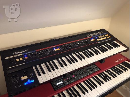 PoulaTo: ROLAND JUNO-60 / Roland AX-1 Μαύρο