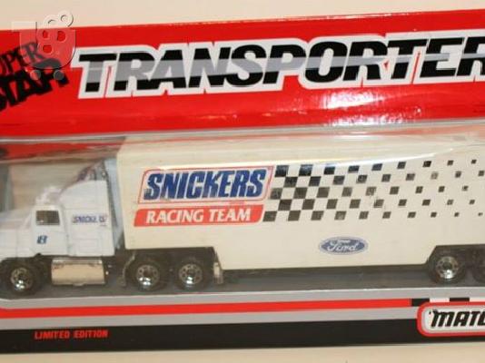 MATCHBOX Μεταλλικές μινιατούρες Super Star Transporters.