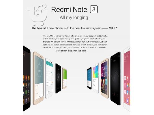 Xiaomi RedMi Note 3 Οθόνη 5,5