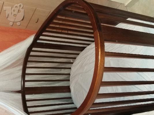Stokke Sleepi βρεφικο κρεβατι πληρες & Αλλαξιερα