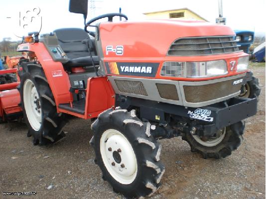 Τρακτέρ Yanmar F-6 με δέστρες  Καραμανίδης