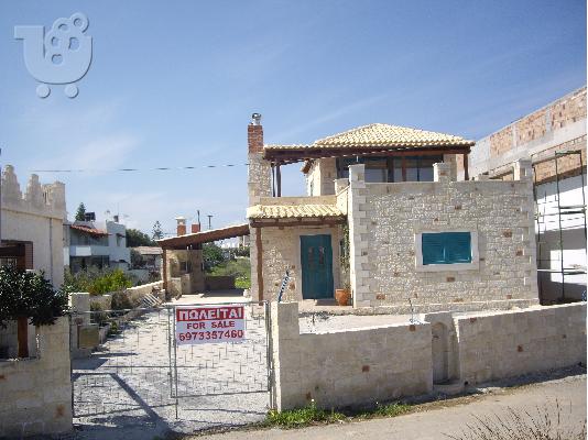 Μεζονέτα πέτρινη παραθαλάσσια ολοκαίνουργια