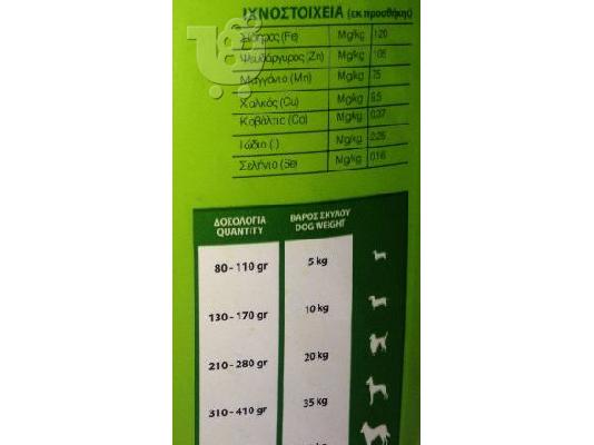 Ξηρά τροφή σκύλου Ενέργειας και Ανάπτυξης
