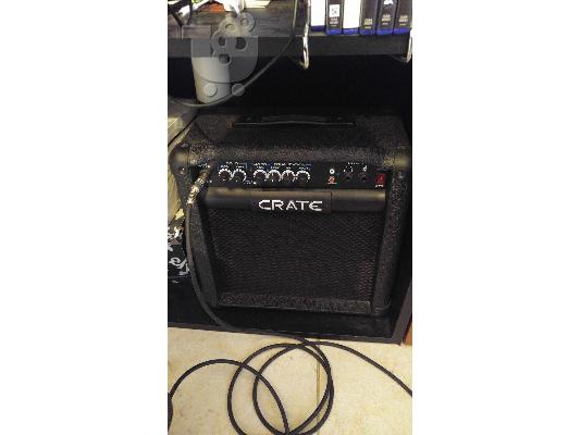 ΚΙΘΑΡΑ YAMAHA ERG 121 C ΚΑΙ  ΕΝΙΣΧΥΤΗΣ CRATE GT15