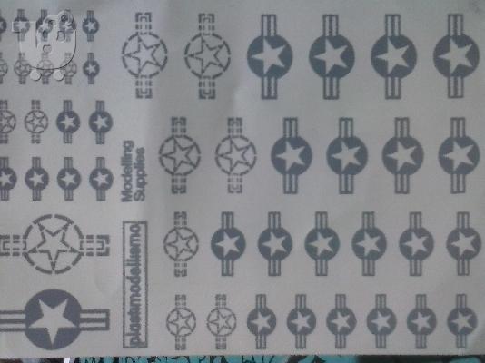 PoulaTo: 1/72-1/48  DECALS USA LOW VISIBILITY