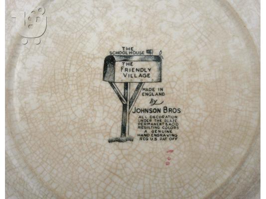 πιάτο αντίκα συλλεκτικό του 1908 από την αγγλική εταιρεία Jonhson Bros,...
