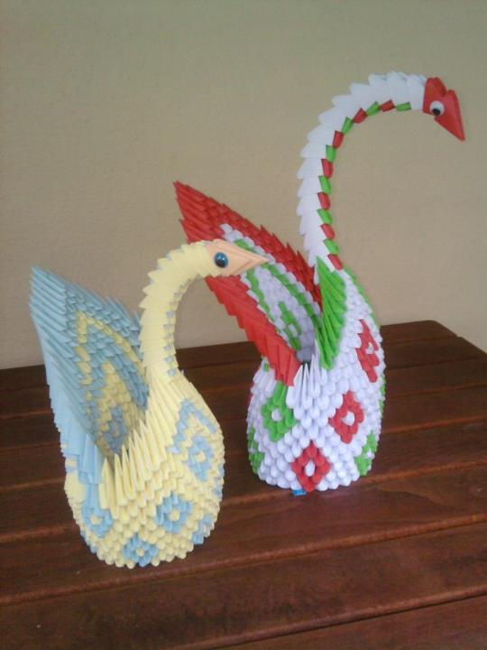3D ORIGAMI ΚΥΚΝΟΣ