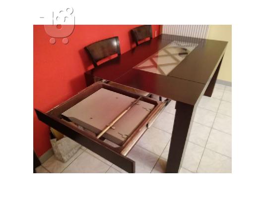 Τραπεζαρία με 4 καρέκλες