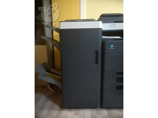 KONICA MINOLTA FINISHER ME ΣΥΡΡΑΦΗ ΣΤΗ ΜΕΣΗ ΓΙΑ BOOKLET ΚΑΙ ΣΥΡΡΑΦΗ ΔΕΞΙΑ Ή ΑΡΙΣΤΕΡΑ...