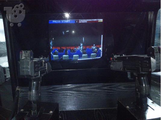 TERMINATOR 2 GUNS MACHINES COIN MACHINES