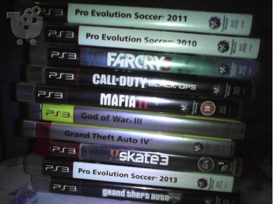 Ps3 σαν καινούριο με 11 παιχνίδια
