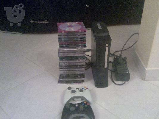 PoulaTo: xbox 360 flsarismeno me 53 paixnidia