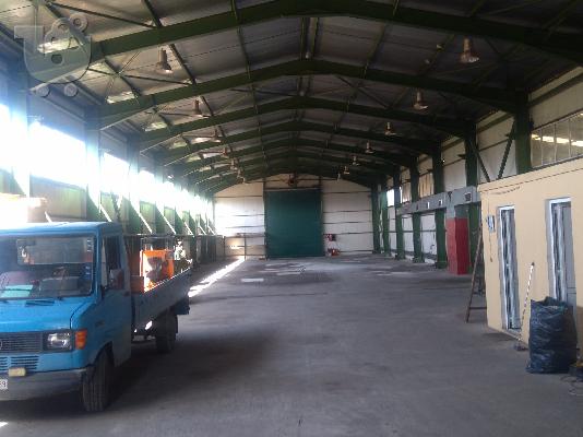 Επαγγελματικός χώρος 700 τ.μ μέ βοηθητικό κλειστό 240 τ.μ  στο Λαγκαδά Θεσσαλονίκης...
