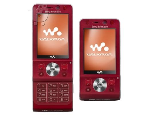 PoulaTo: SONY ERICSON W910 RED