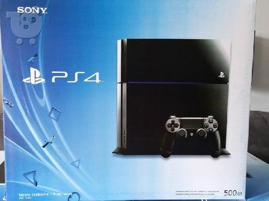 Sony PlayStation 4 500GB + 3 Δωρεάν Παιχνίδια / 2 Controller