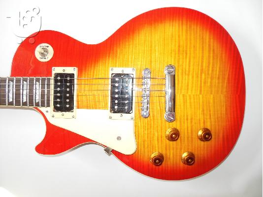 PoulaTo: Epiphone LP standard αριστερόχειρη, με Seymour Duncan Sh-1 59