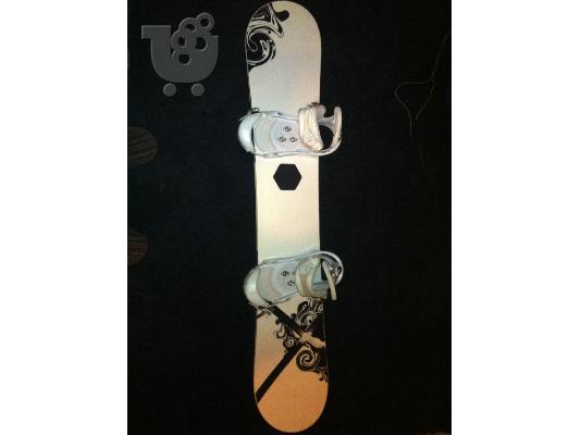 SNOWBOARD BURTON COUSTUM X SET