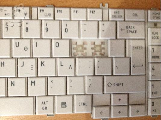 PoulaTo: Πληκτρολόγιo LAPTOP TOSHIBA C650 - MP-09M86