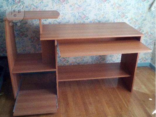 Γραφείο για σταθερό υπολογιστή και σαρωτή/εκτυπωτή...