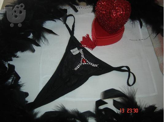 silk string SHIRLEY OF HOLLYWOOD ( με κόσμημα ) one size