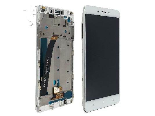 PoulaTo: Οθόνη κινητού Xiaomi Redmi Note 4 MTK με πλαίσιο (λευκή)