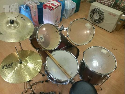Πωλείται Full Drumset SONOR Smart Force Wine Red Studio - € 350,00