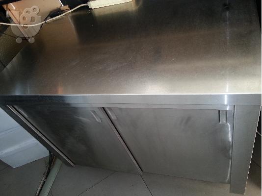 PoulaTo: Πάγκος ζαχαροπλαστικής inox