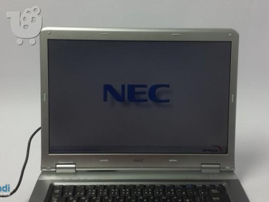 PoulaTo: Stock Notenook NEC 15, 4 ιντσών ασήμι 2, 13 GHz, 120 GB σκληρό δίσκο 1 GB DVD-CDRW