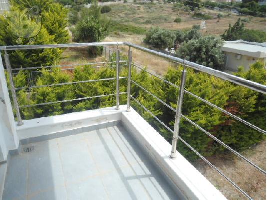 ΚΑΓΚΕΛΑ INOX ΓΙΑ ΜΠΑΛΚΟΝΙ , ΤΑΡΑΤΣΑ, ΠΙΣΙΝΑ, ΚΗΠΟ