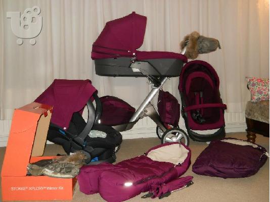PoulaTo: V4 Stokke Xplory (3 σε 1) καροτσάκι μωρού