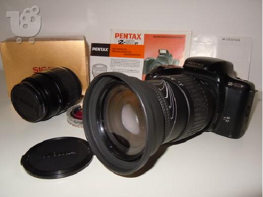 PoulaTo: PENTAX Z 50 P SLR CAMERA ME SIGMA ZOOM 28-200 mm