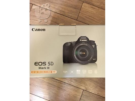 PoulaTo: Canon EOS 5D Mark III φωτογραφική μηχανή + 24-105mm