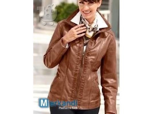Stock outlet στοκ δερμάτινο μπουφάν για τους άνδρες και τις γυναίκες...