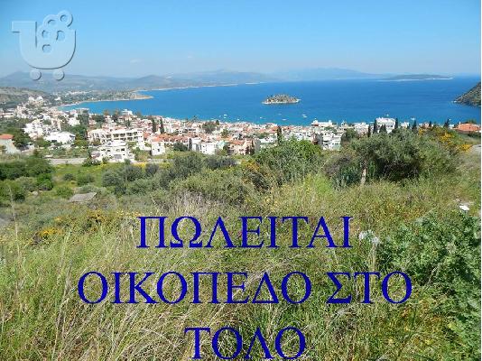 ΠΩΛΕΙΤΑΙ ΟΙΚΟΠΕΔΟ ΣΤΟ ΤΟΛΟ ΑΡΓΟΛΙΔΑΣ