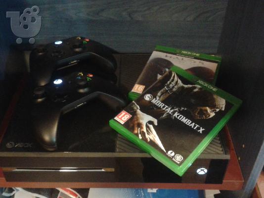 PoulaTo: [Πωλειται] Xbox One + 2 Controller + 2 Games