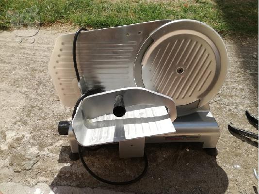 Επαγγελματική ηλεκτρική μηχανή κοπής αλλαντικών