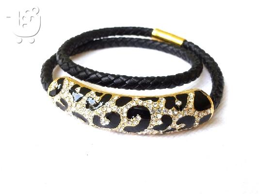 Luxury Με στρας ΒΡΑΧΙΟΛΙΑ ΘΕΣΣΑΛΟΝΙΚΗ ilianas.com Με καουτσούκ, Με κόμπους τεχνικής μακραμ...