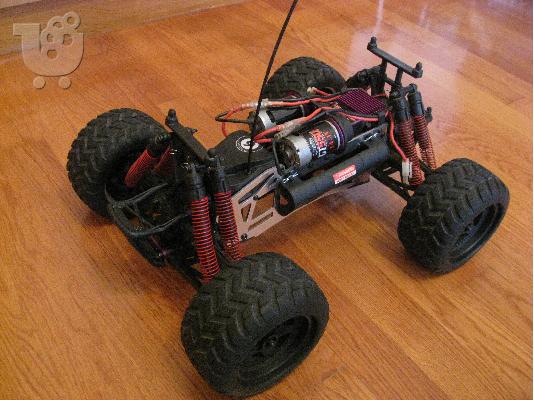 hpi e-savage rc car