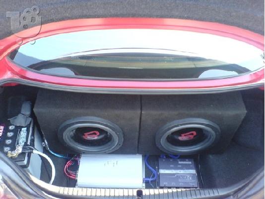 PoulaTo: Car Audio ** Τελεια Κατασταση ** 2 Subwoofer DIGITALDESIGN - 1 Ενισχυτης DIGITALDESIGN - 1 Μπαταρια - 1 equalizer