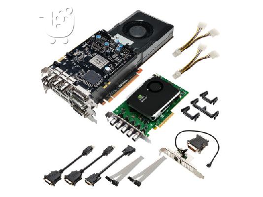 PoulaTo: PNY Nvidia Quadro K6000 SDI Input/Output 12GB Graphics Card VCQK6000SDI-IO-PB