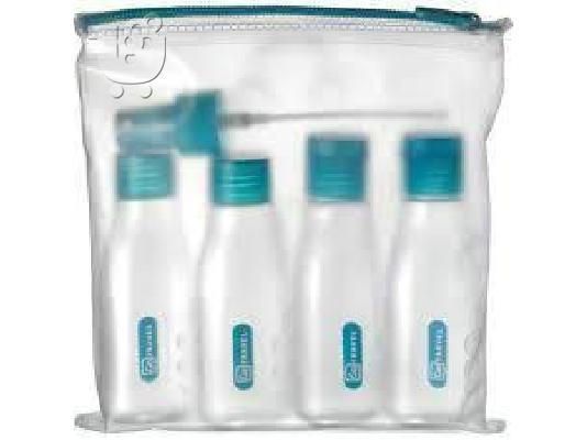 Σετ 4 μπουκαλιων των 100 ml της go travel