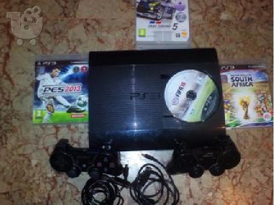 PoulaTo: Πωλειται ps3  500 GB+ 4 παιχνιδια 190 συζητισιμη