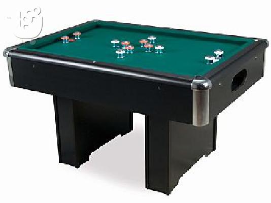 PoulaTo: trapezi billiardo typou bumper pool