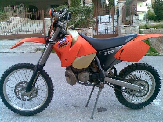 KTM 200 EXC, GS 