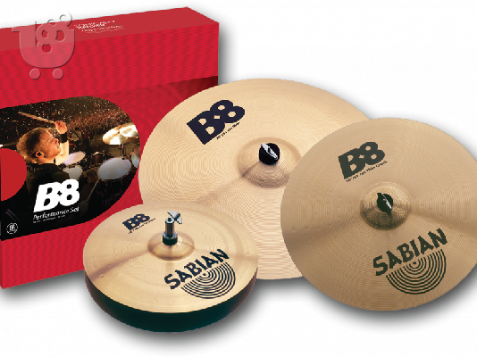 Πωλείται : Pearl VB825S/B Vision Rock Black μαζι με Sabian B8 Performance Plus Set...