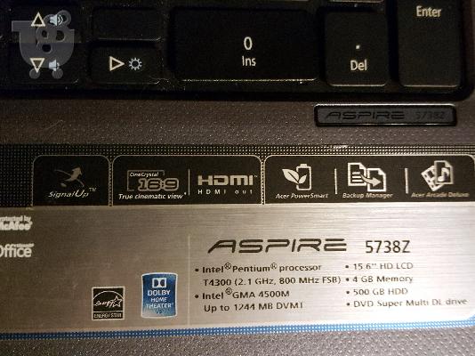 ACER ASPIRE 5738Z laptop